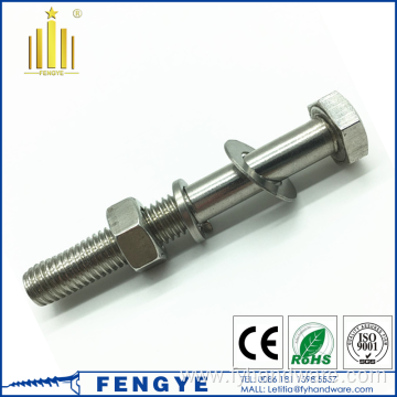 New price stainless steel m16 hex bolt